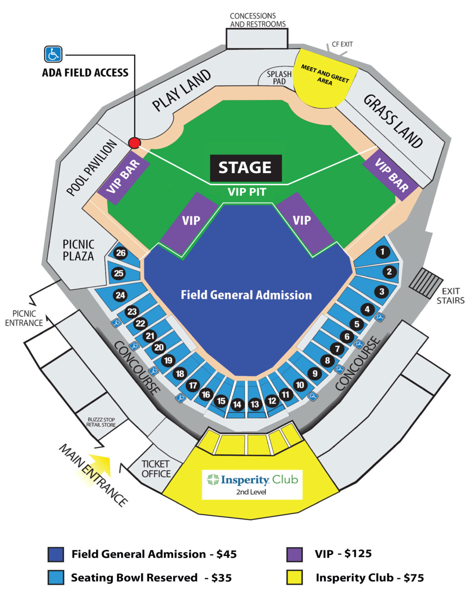 Constellation Field Concert Seating Chart